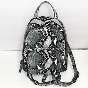 NWOT Snake Skin Mini Backpack